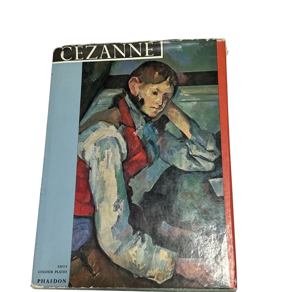 VTG Rare Cezanne Art Book with‎ Color Plates 1961